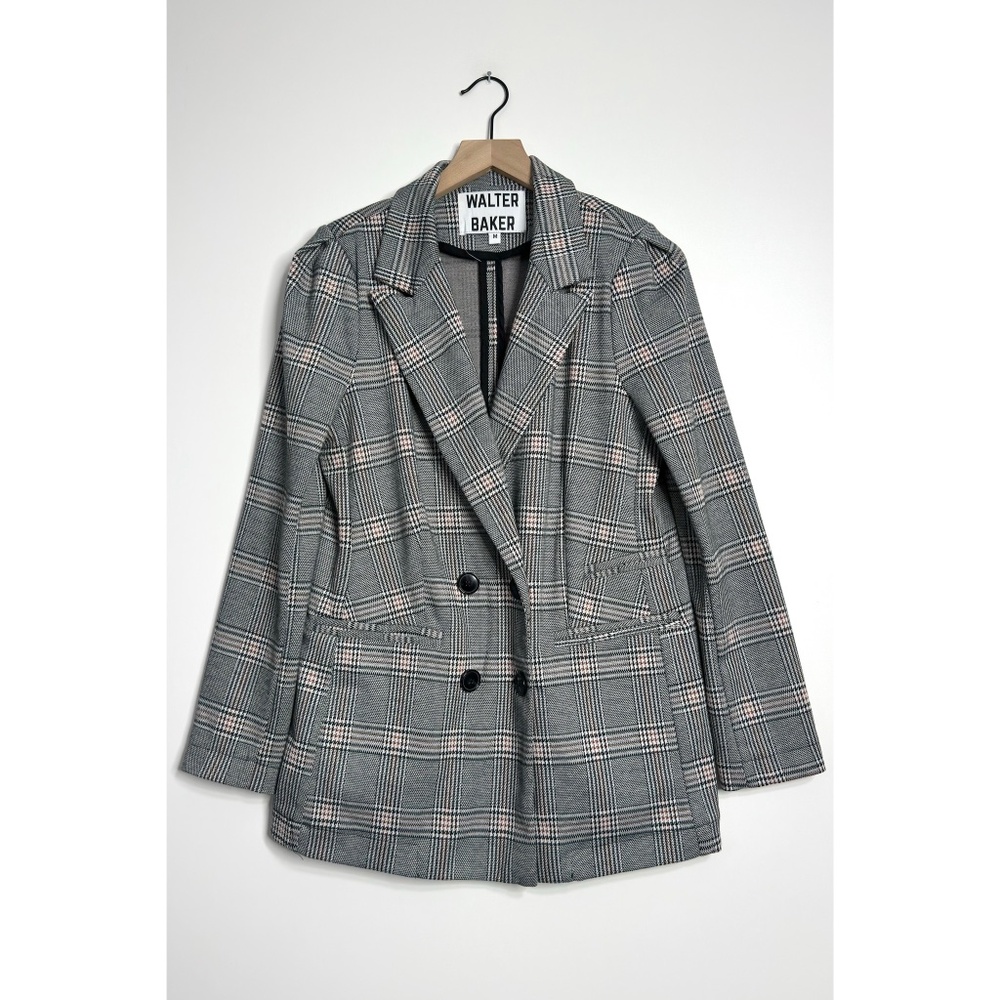 WALTER BAKER Glen Plaid Blazer